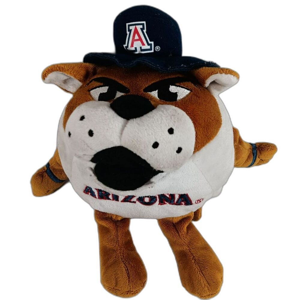 Arizona Wildcats Orbiez 9" Plush Basketball Mascot Doll NCAA 2011 U of A